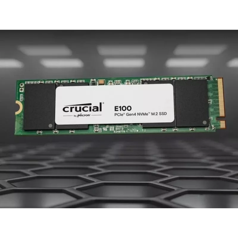 SSD MICRON / CRUCIAL - Crucial E100 - 480 GB – PCIe Gen 4 – M.2 2280