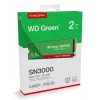 SSD WESTERN DIGITAL - WD Green SN3000 NVMe - 500GB - PCIe Gen4 x4 - M.2 2280