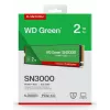 SSD WESTERN DIGITAL - WD Green SN3000 NVMe - 500GB - PCIe Gen4 x4 - M.2 2280