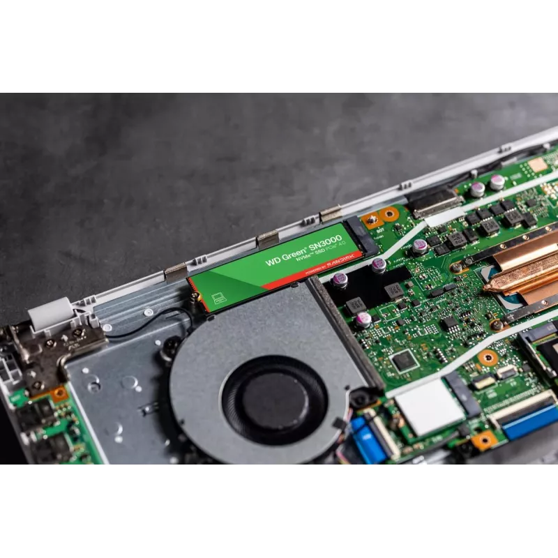 SSD WESTERN DIGITAL - WD Green SN3000 NVMe - 500GB - PCIe Gen4 x4 - M.2 2280