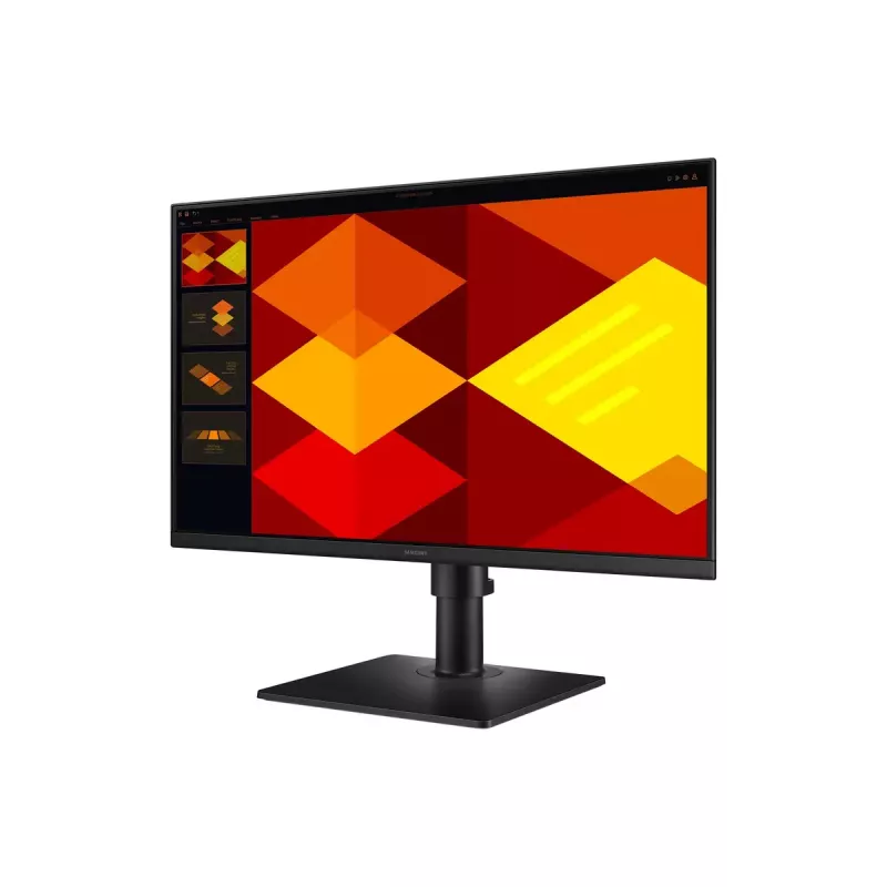 Monitor Samsung 24 polegadas S40GD LS24D400GAUXEN – 24 polegadas Full HD (1920×1080), IPS, 5 ms, 250 cd/m², hub USB, VESA, preto