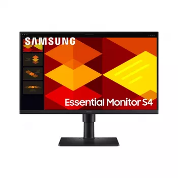 Monitor Samsung 24 polegadas S40GD LS24D400GAUXEN – 24 polegadas Full HD (1920×1080), IPS, 5 ms, 250 cd/m², hub USB, VESA, preto