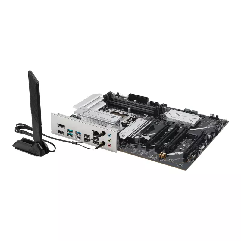 Motherboard ASUS PRIME B860-PLUS WIFI — Intel B860, LGA 1851, ATX, DDR5, 4 DIMM, Wi-Fi 6E, LAN 2.5Gb, Bluetooth 5.3