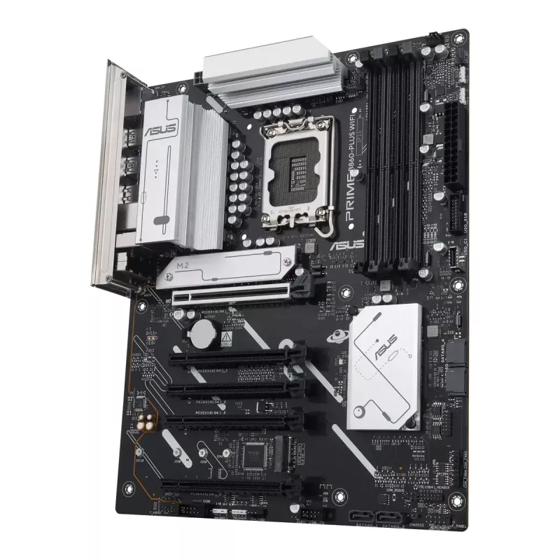 Motherboard ASUS PRIME B860-PLUS WIFI — Intel B860, LGA 1851, ATX, DDR5, 4 DIMM, Wi-Fi 6E, LAN 2.5Gb, Bluetooth 5.3
