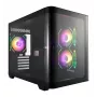 Caixa FSP S380-BA Mini Tower mITX, mATX preto ARGB
