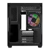 Caixa FSP S380-BA Mini Tower mITX, mATX preto ARGB