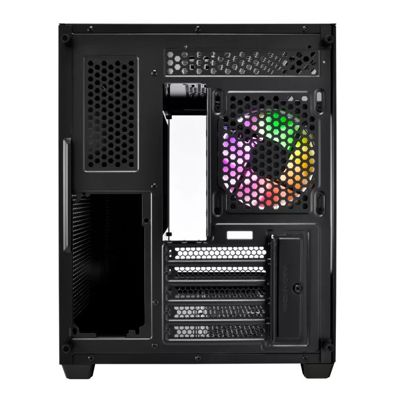 Caixa FSP S380-BA Mini Tower mITX, mATX preto ARGB