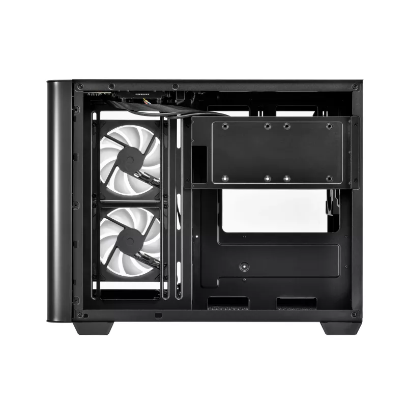 Caixa FSP S380-BA Mini Tower mITX, mATX preto ARGB