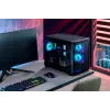 Caixa FSP S380-BA Mini Tower mITX, mATX preto ARGB