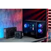 Caixa FSP S380-BA Mini Tower mITX, mATX preto ARGB