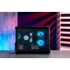 Caixa FSP S380-BA Mini Tower mITX, mATX preto ARGB