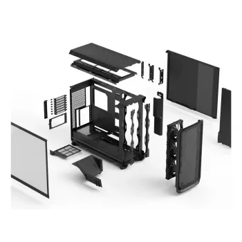 FRACTAL DESIGN Meshify 3 Xl preto Tg Light Tint