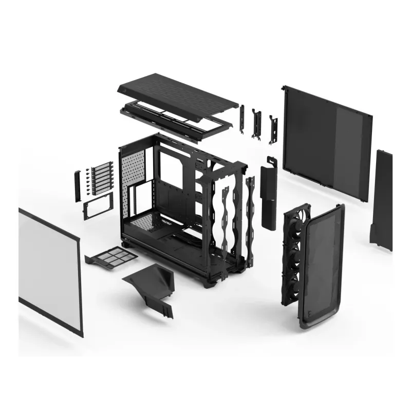 FRACTAL DESIGN Meshify 3 Xl preto Tg Light Tint