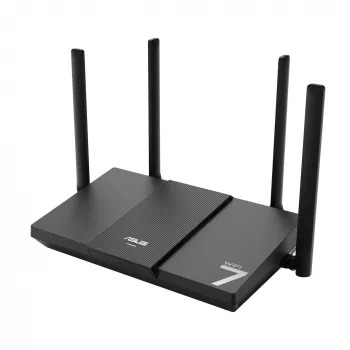 Router wireless ASUS RT-BE50 BE3600 2,5 Gigabit Ethernet dual-band (2,4 GHz / 5 GHz) preto