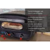 Forno de pizza Unold 68805 1 pizza 1700 W preto