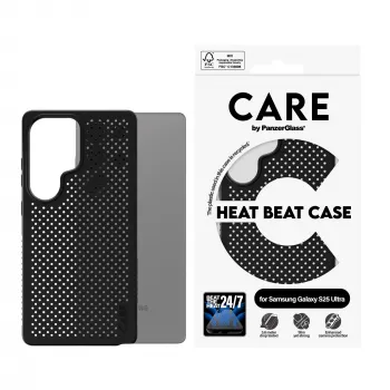 Capa PanzerGlass CARE™ by ® Heat Beat Samsung Galaxy S25 Ultra