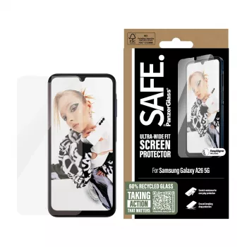 Película protetora de ecrã PanzerGlass SAFE. by ® Samsung Galaxy A26 5G | Ultra-Wide Fit com EasyAligner
