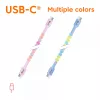 Club 3D CAC-3010 cabo de contas de USB-C para USB-C, 2 m, PD 60 W, 480 Mbps, rosa