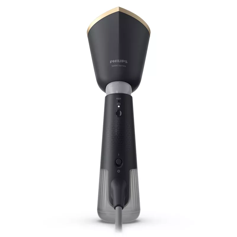 Philips série 5000 STH5030/80 vaporizador de roupa de mão, 1300 W, 24 g/min, depósito de água amovível de 120 ml, cinzento escuro