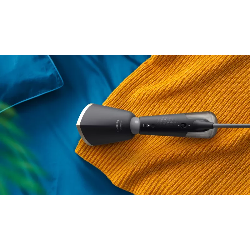 Philips série 5000 STH5030/80 vaporizador de roupa de mão, 1300 W, 24 g/min, depósito de água amovível de 120 ml, cinzento escuro