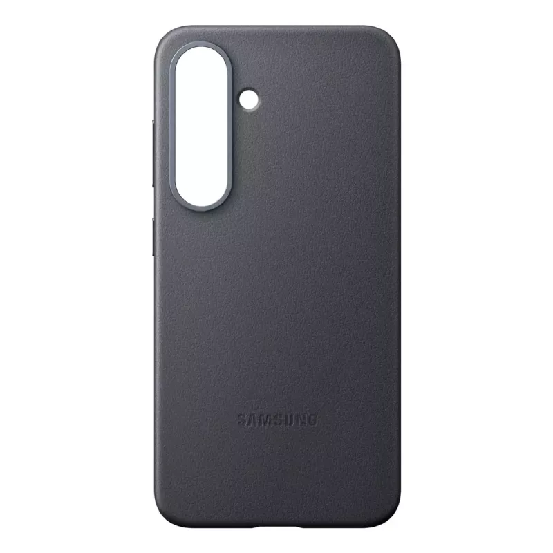 Capa Samsung Galaxy S25 capa de pele sintética Preto