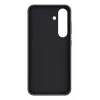 Capa Samsung Galaxy S25 capa de pele sintética Preto