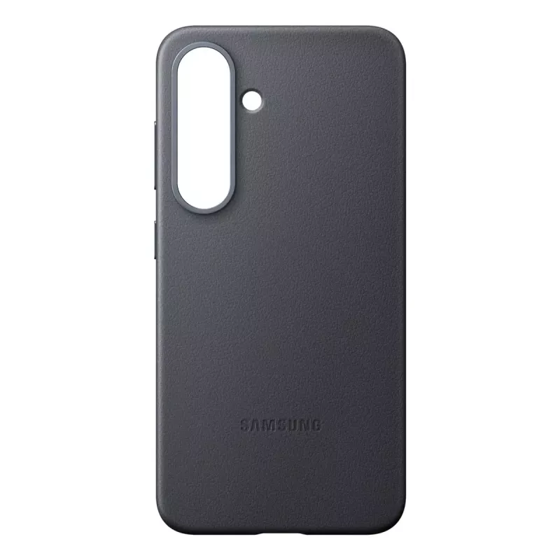 Capa Samsung Galaxy S25 capa de pele sintética Preto