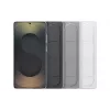 Samsung EF-GS938CJEGWW Standing Grip Case para Galaxy S25 Ultra, silicone, cinzenta