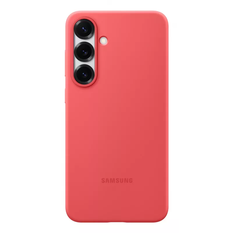 Samsung EF-PS936 capa Silicone Case para Galaxy S25+, vermelha