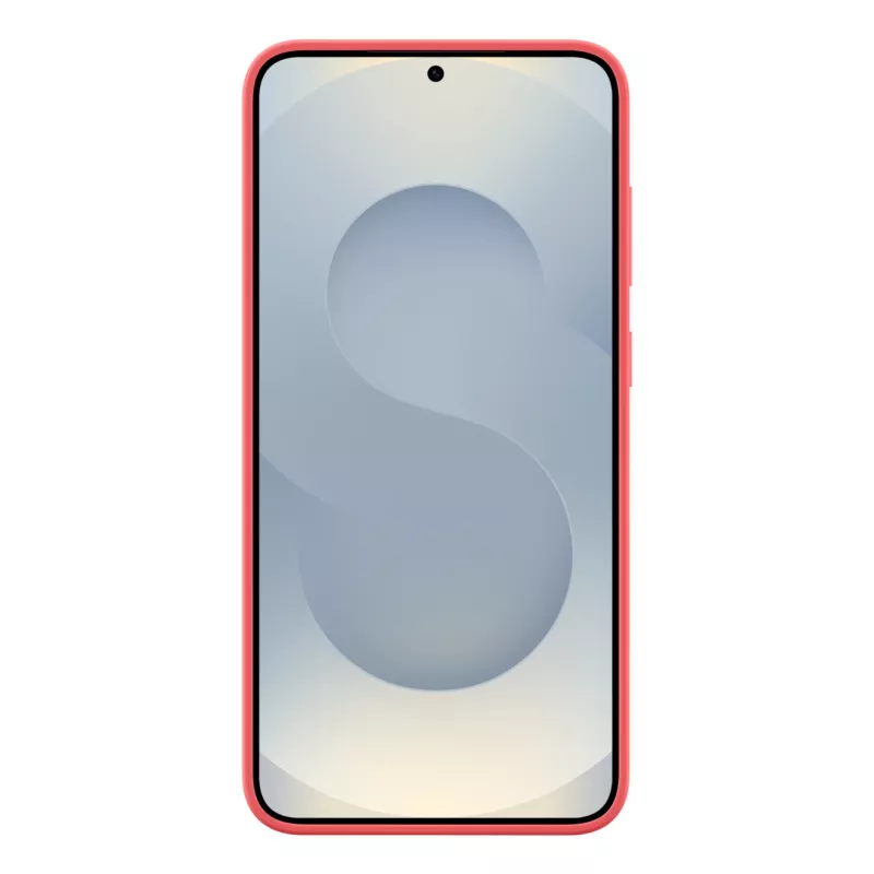 Samsung EF-PS936 capa Silicone Case para Galaxy S25+, vermelha