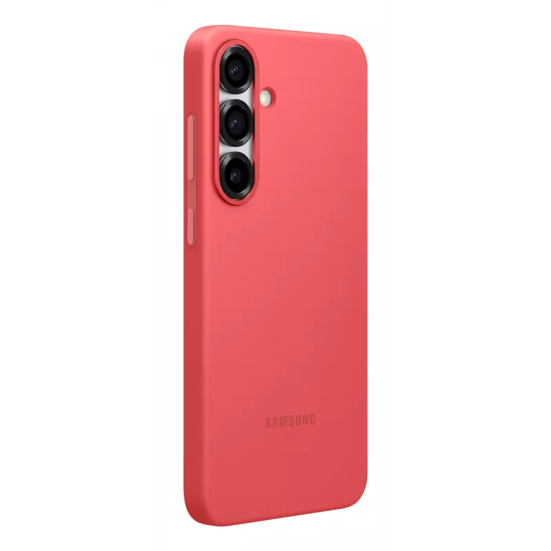 Samsung EF-PS936 capa Silicone Case para Galaxy S25+, vermelha
