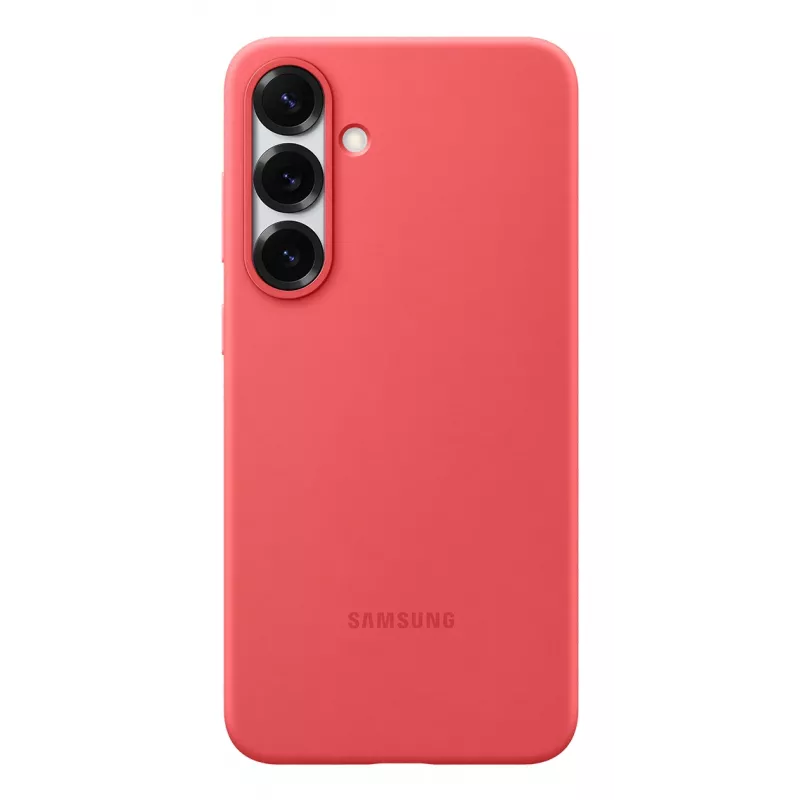 Samsung EF-PS936 capa Silicone Case para Galaxy S25+, vermelha