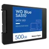 SSD WESTERN DIGITAL - WD Blue SA510 - 500GB - SATA 6Gb/s - 2.5in - 7mm com caixa