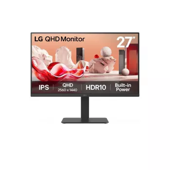 Monitor LG 27BA54QB-B 68,6 cm (27 polegadas) 2560 x 1440 píxeis Quad HD LCD Preto
