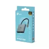 Hub USB Type-C TP-Link UH3020C — 3 portas (HDMI, USB-A, USB-C), 5 Gbit/s, HDMI 4K@60Hz, PD até 100W, alumínio, cabo de 0,18 m