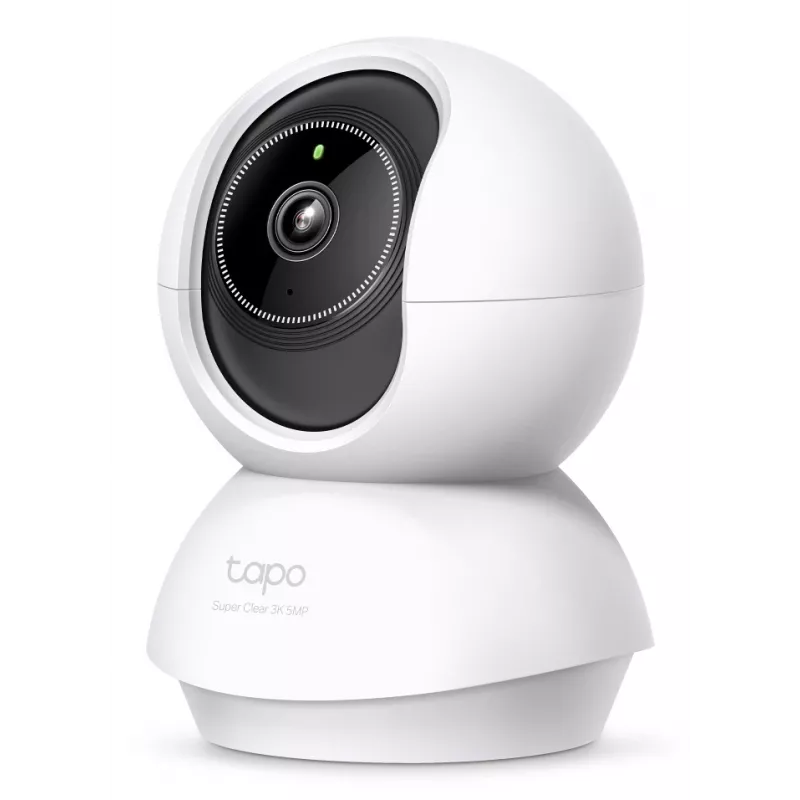 Câmara de segurança Wi-Fi TP-Link Tapo Pan/Tilt AI SPEC: 3K 5MP (2880×1620), 2,4 GHz, horizontal 360º