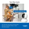 Câmara de segurança Wi-Fi TP-Link Tapo Pan/Tilt AI SPEC: 3K 5MP (2880×1620), 2,4 GHz, horizontal 360º
