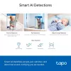 Câmara de segurança Wi-Fi TP-Link Tapo Pan/Tilt AI SPEC: 3K 5MP (2880×1620), 2,4 GHz, horizontal 360º