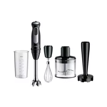 Varinha mágica Braun MultiQuick 5 Pro 0,6 L 1000 W preto, prateado