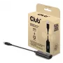 Conversor de género de cabo CLUB3D CAC-1421 USB Type-A para RJ45 0,245 m preto