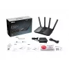 Router WLAN ASUS RT-BE82U BE6500 2,5 Gigabit Ethernet dual band (2,4 GHz / 5 GHz) preto