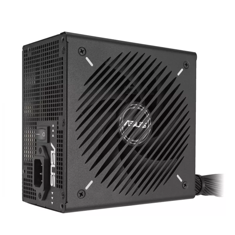 Fonte de alimentação ATX ASUS Prime‑750B‑preto 750 W, 80 PLUS Bronze, ventoinha de 135 mm, 20+4 pinos, 3× PCIe 8 pinos, não modular
