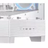 Caixa de PC ASUS A31 Plus TG ARGB WHITE midi tower — ATX, vidro temperado, ARGB, 3x120mm + 1x120mm ventoinhas, GPU 38 cm, dissipador de CPU 165 mm