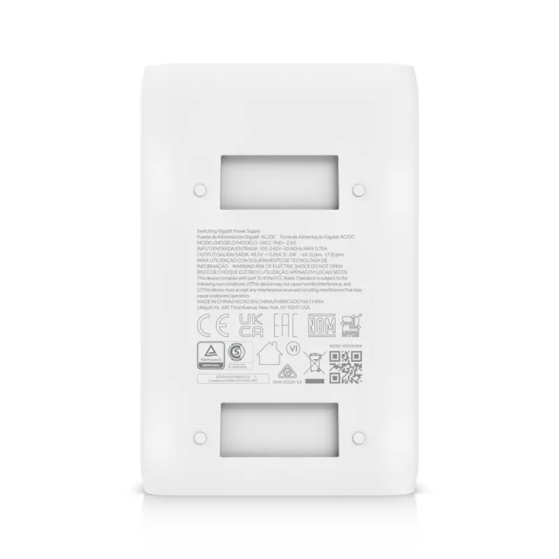 Injetor PoE UBIQUITI NETWORKS 2.5g PoE+ 30w
