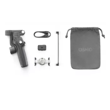 Estabilizador de câmara para smartphone DJI OSMO MOBILE 7P preto 0,3 kg
