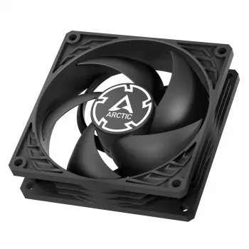 ARCTIC P9 PWM PST CO (preto) – ventoinha PWM de 92 mm com divisor de cabo para funcionamento contínuo