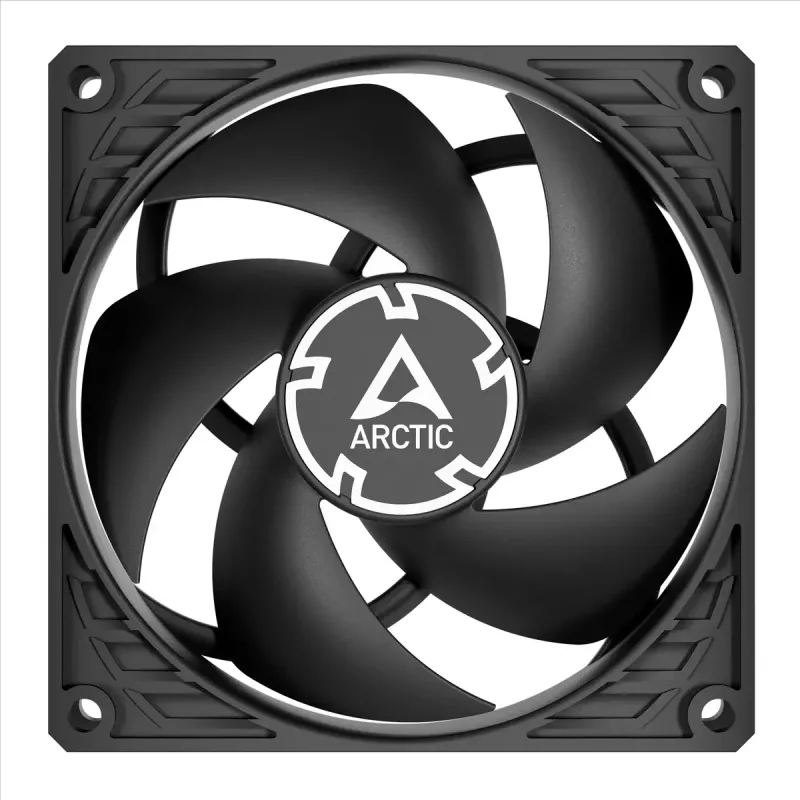 ARCTIC P9 PWM PST CO (preto) – ventoinha PWM de 92 mm com divisor de cabo para funcionamento contínuo