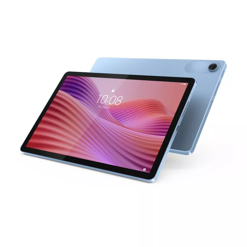 Lenovo Tab TB311FU (ZAEH0175PL) tablet de 10,1 polegadas WUXGA IPS, MediaTek Helio G85, 4 GB RAM, 128 GB, Wi-Fi, Android 14, 5100 mAh, Polar Blue