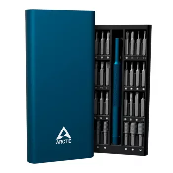 Conjunto de chaves de precisão Arctic AETLS00001A — conjunto de pontas de aço, cabo azul