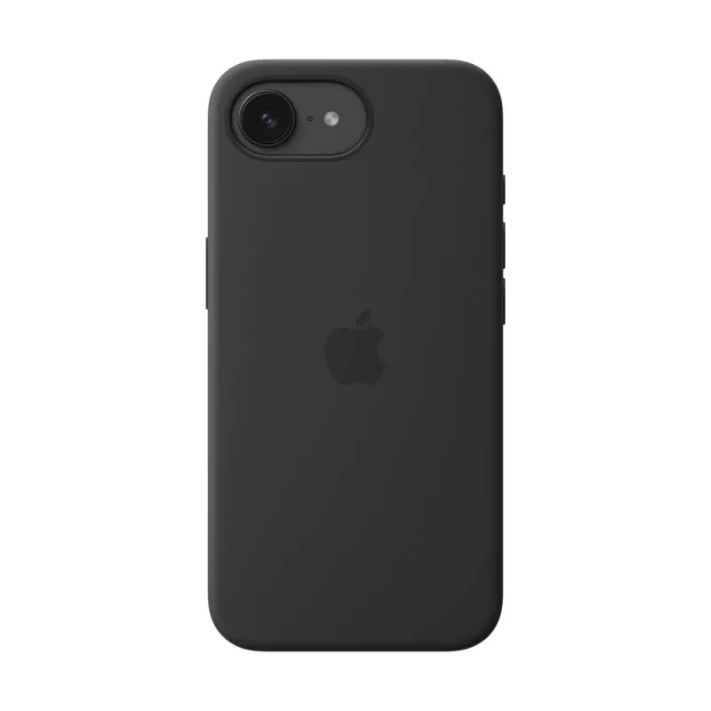 Capa de silicone APPLE iPhone 16e preto